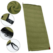 Camping Blanket, Soft Fleece Lined Sleeping Bag