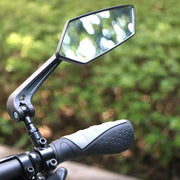 Bicycle Rear View Mirror Bike Cycling Clear Wide Range Back Sight Rearview Reflector Adjustable Handlebar Left Right Mirror Bikewest.com 