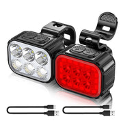 Front Bicycle Light Rechargeable Water Resistant Bikewest.com 