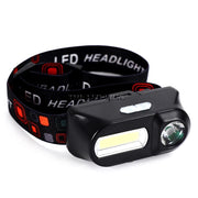 LED headlamp 6 modes for cycling, hiking, fishing and hunting Bikewest.com Option F 
